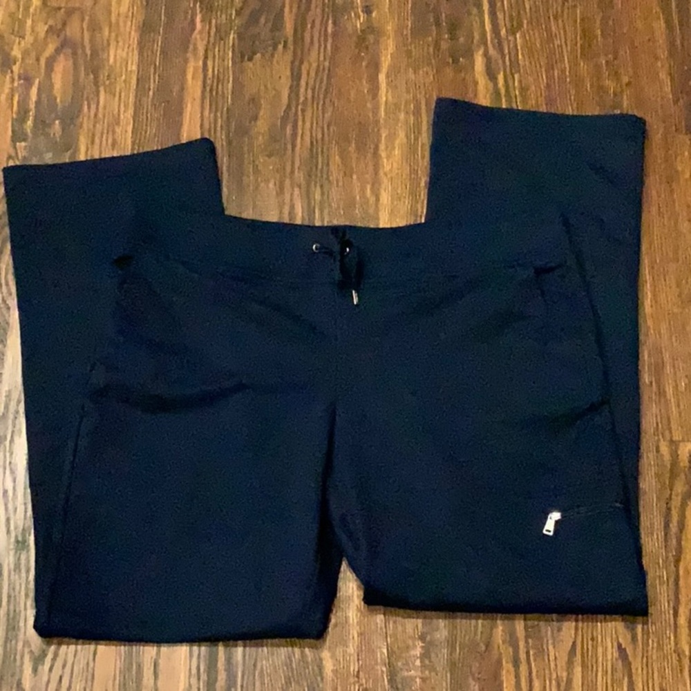 Lauren Ralph Lauren Black Wide-Leg Pants
